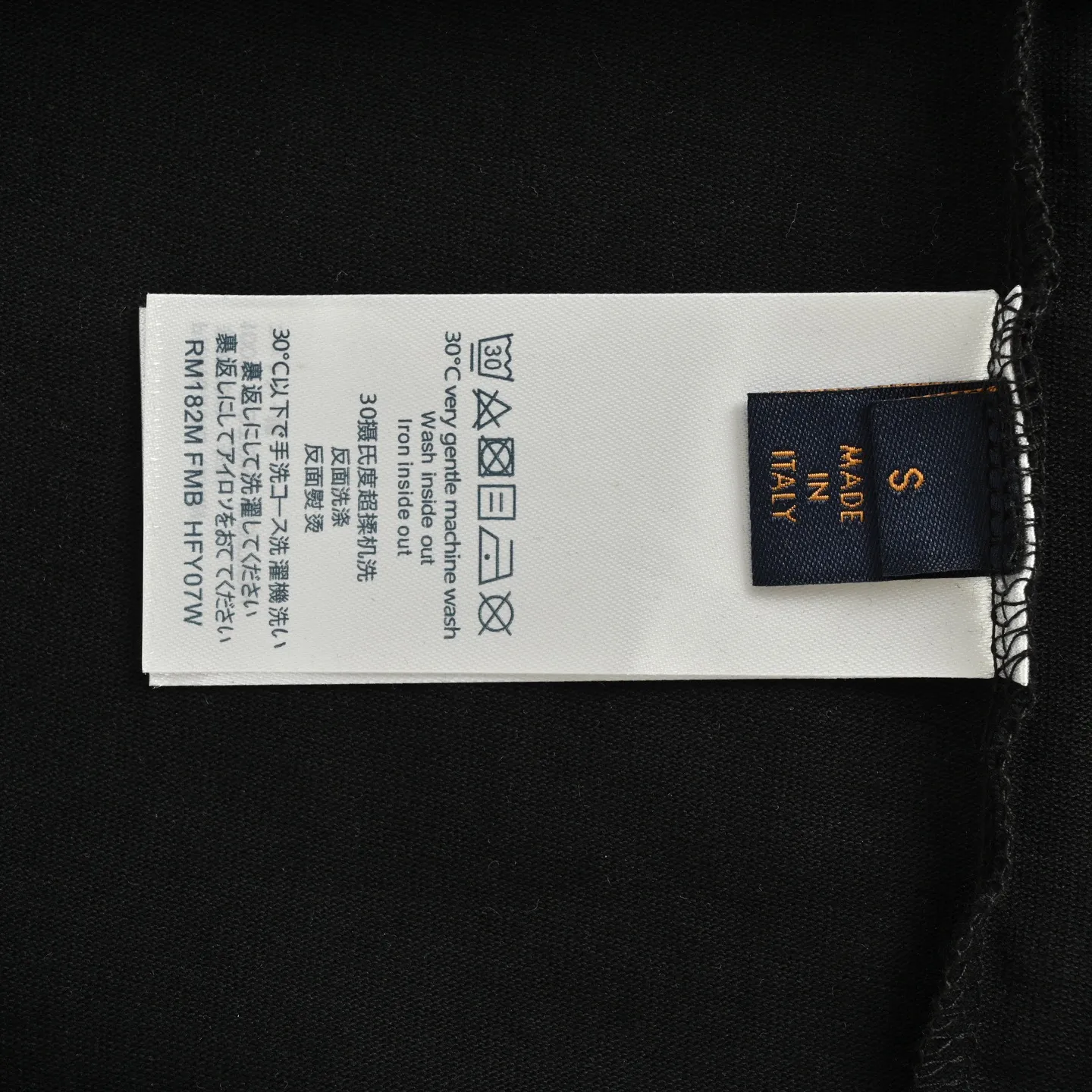 Louis Vuitton/Louis Vuitton 24ss back sun foam printed short sleeves